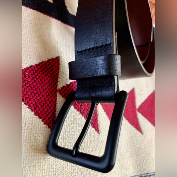 🧿NWT ORIGINAL PENGUIN Full Grain Cowhide Leather Black Dress Belt🧿#PENGUIN - Picture 4 of 14